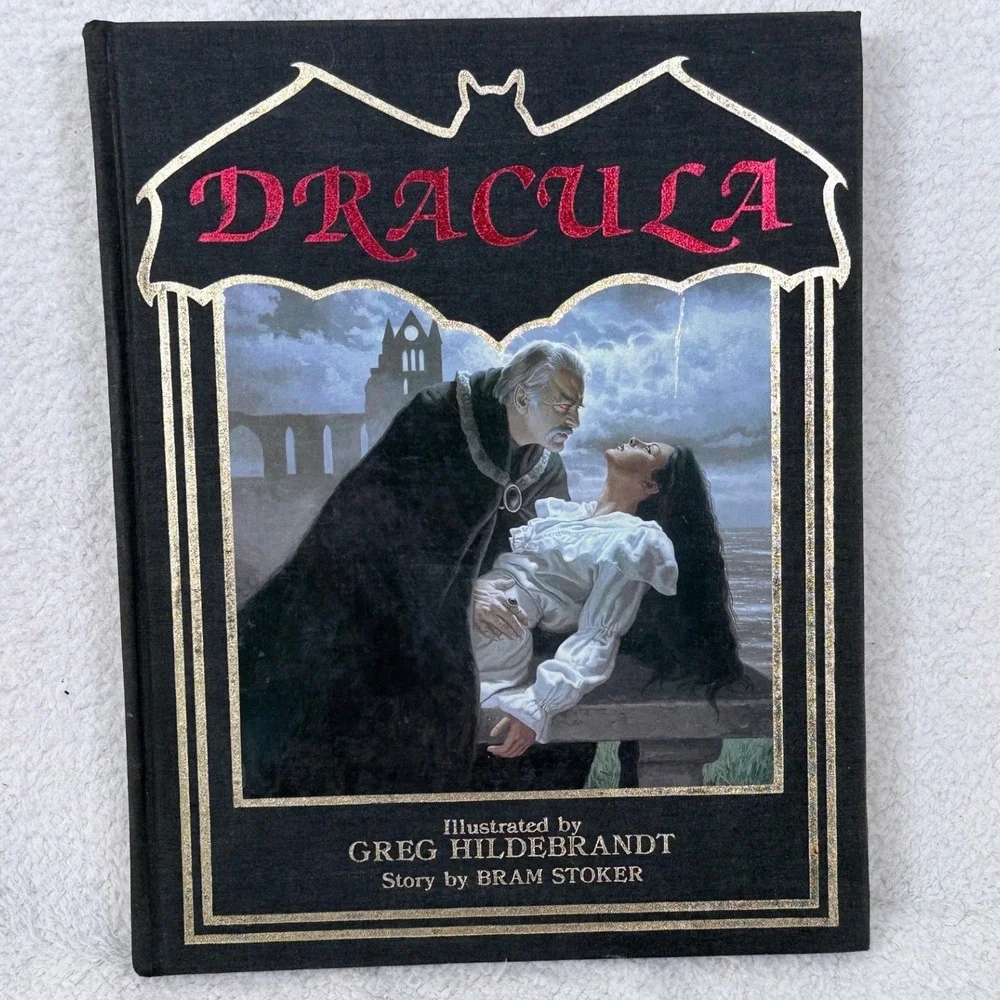 Dracula Illustrated by Greg Hildebrandt 1985 HC 1st Edition Bram Stoker